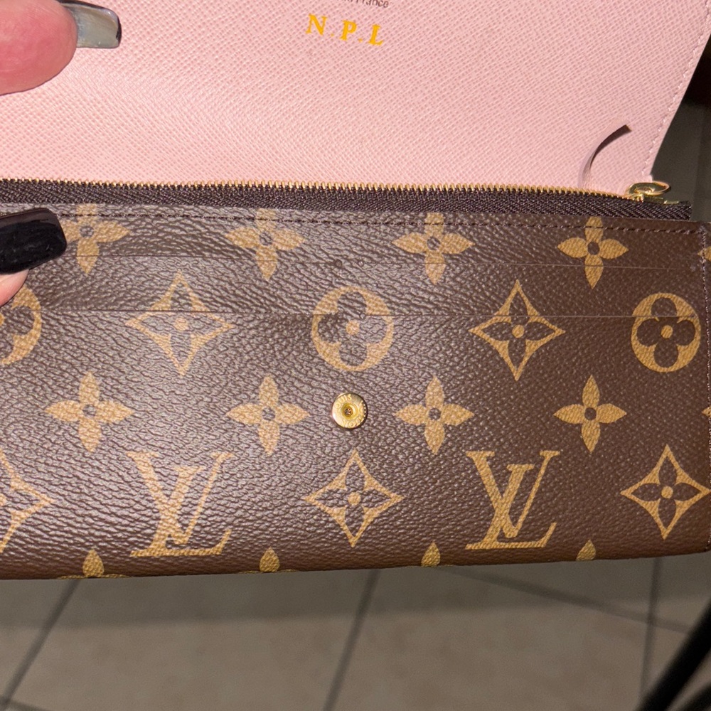 Louis Vuitton Emilie Brown Monogram Wallet - Picture 12 of 14